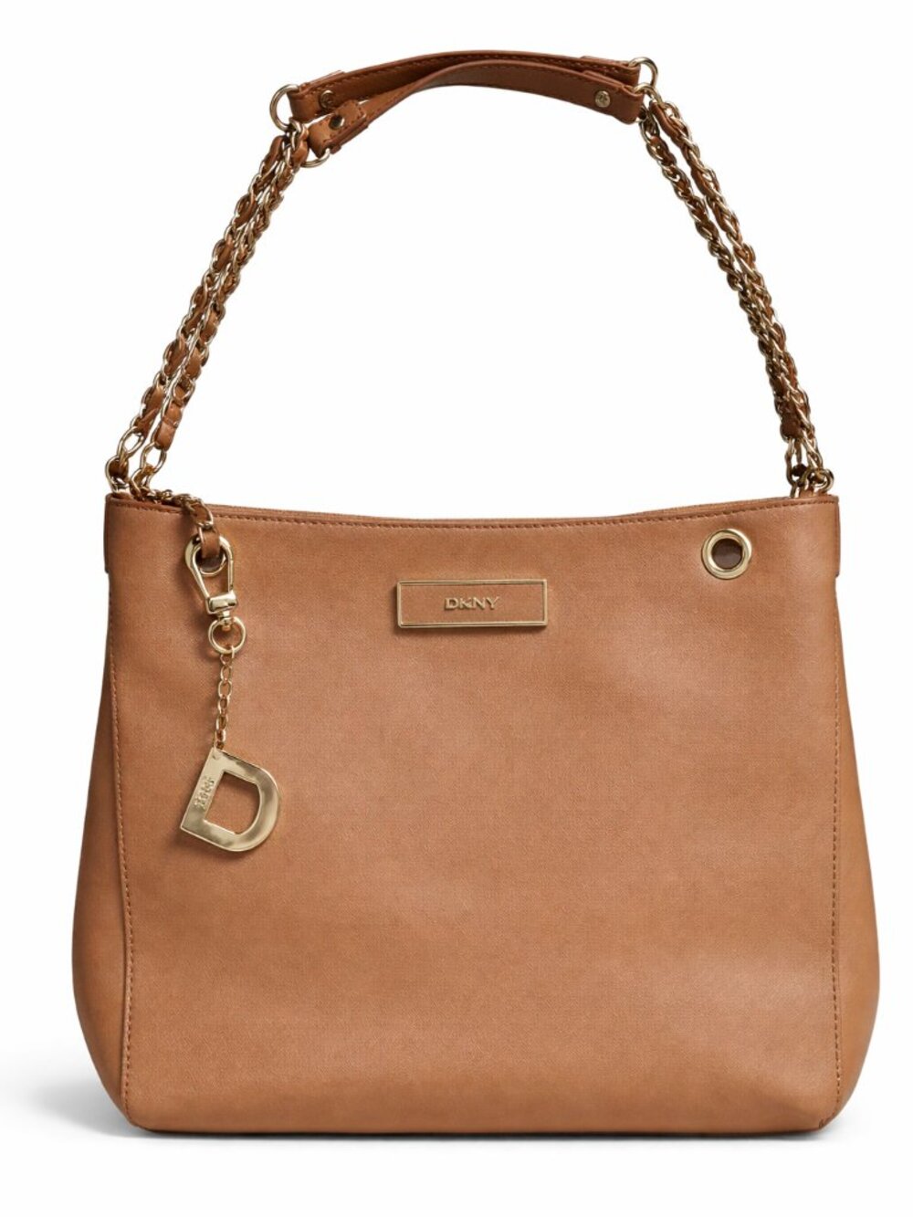 DKNY Flat Saffiano Leather Crossbody Bag